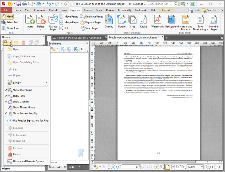 PDF-XChange Editor Screenshot