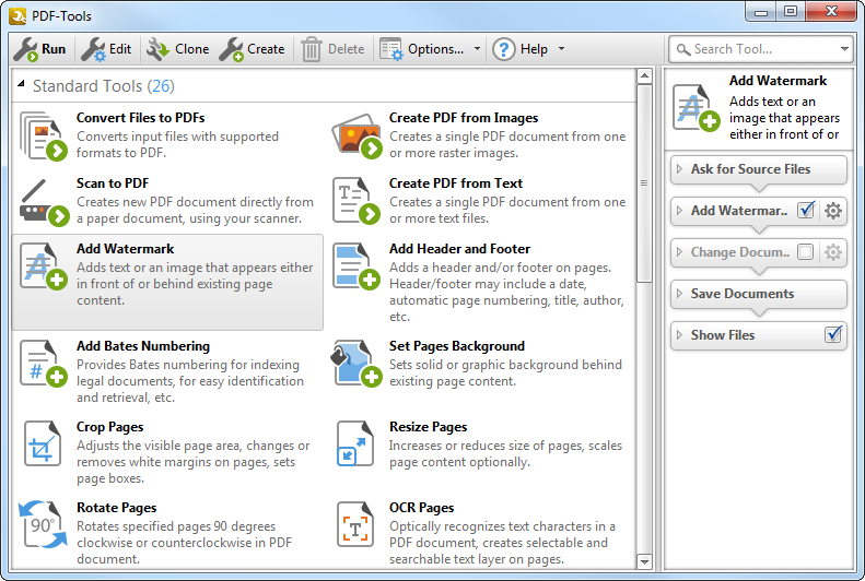 Click to view PDF-Tools SDK 6.0.318.0 screenshot