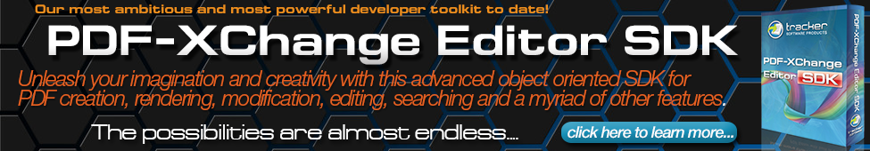 PDF-XChange Editor SDK - Available Now!