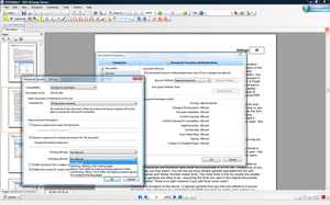 PDF-XChange Viewer has the ability to secure your PDF files