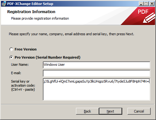 Pdfxchange editor 8 serial key