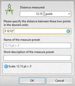 scale calibration log