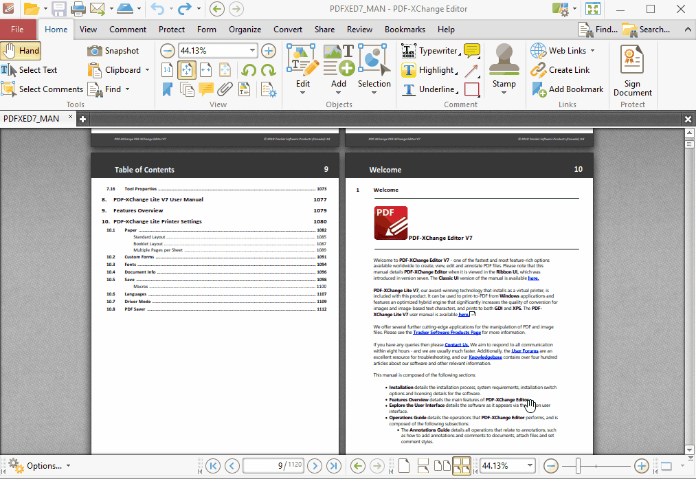 tracker software pdf xchange editor