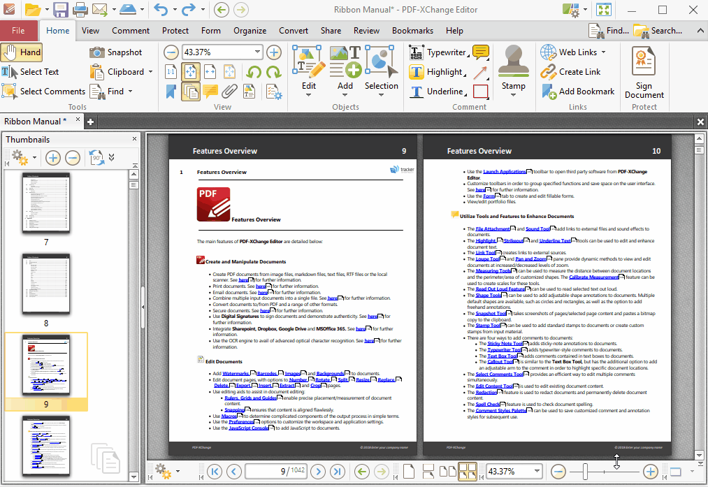 tracker software products pdf xchange editor
